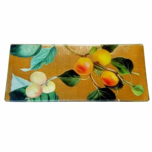 Peaches - 3" x 7" tray in gold