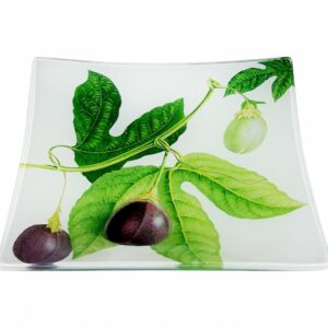 Passion Fruit - 6" Square Tray in white