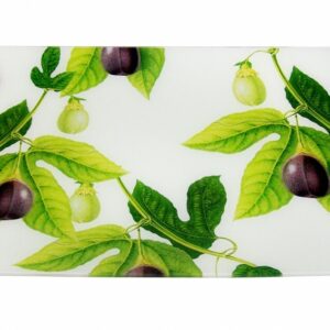 Passion Fruit - 12" x 20" Rectangular Tray in white