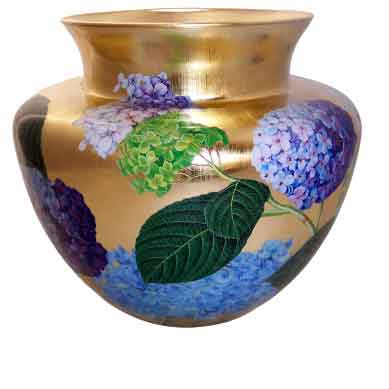 Weddings hydrangea-vase